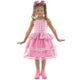 Barbie Pink Plaid Girls Farm Dress Cowgirl  - Luxury