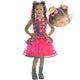 Vestido Noel Infantil con Luz LED + Gorro Navideño