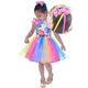 Inside Out 2 Mini Fashionista Dress + Hair Bow