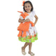 Fox Theme Children's Smart Dress With Plus Bag