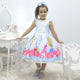 Vestido de niña Alicia en el País de las Maravillas con bordado de perlas, fiesta de cumpleaños