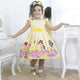 Vestido niña La Bella y la Bestia, fiesta de cumpleaños