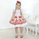 Girl's dress strawberry shortcake, birthday party
