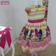 Vestido niña Trolls, fiesta de cumpleaños