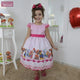 Vestido niña rosa Patrulla Canina, fiesta de cumpleaños