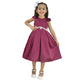 Vestido Marsala Bebé Niña, Cumpleaños o Fiesta Formal