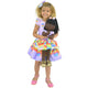 Vestido Pop It, niña y muñeca negra Nina ropa a juego
