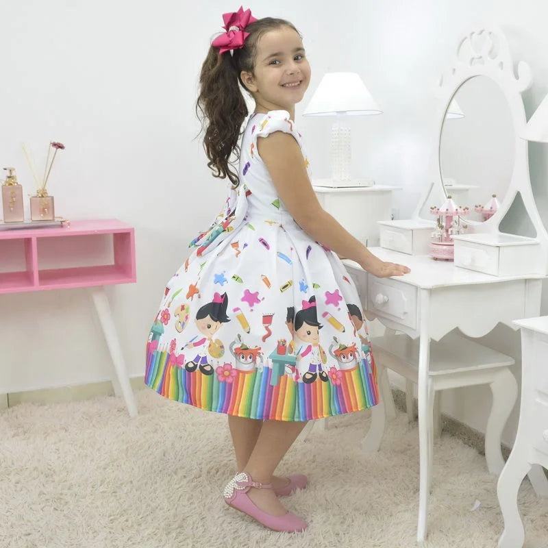 Preschool Picture Dress, For Girls and Babies Graduation 10 US numeric