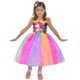 Vestido Trolls Poppy: Luz LED + Lazo para el pelo