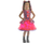 Red Plaid Tulle June Party Dress With Led