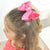 Coral Dress For Girls Tulle Poof + Hair Bow