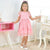 Children's Pink Tulle Poof Dress + Hair Bow