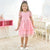 Pink Children's Tulle Poá Dress - Christening, Wedding And Graduation
