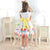 Watercolor Pencil Dress ABC Graduation Yellow Details