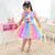 Inside Out 2 Mini Fashionista Dress - Colorful Tutu Skirt with LED + Hair Bow