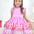 Barbie Pink Fashionista  Dress + Hair Bow