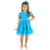 Turquoise Children's Tulle Poof Dress + Hair Bow