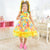 Yellow Plaid June Party Dress Luxurious