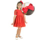 Children's Red Tulle Poá Luxury Dress + Hair Bow