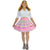 Adult June Skirt - Quadrilha Country Party - Pink Plaid Tulle - Dress