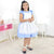 Alice in Wonderland Dress With Apron Baby and Girl Cosplay - Dress