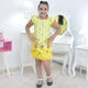 Baby Girl Bumble Bee Trapeze Dress, Birthday Party