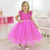 Baby Girl Fuchsia Pink Dress Wedding Birthday - Dress