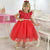 Baby Girl Red Dress Birthday or Formal Party Outfit - Dress