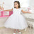 Baby Girl White Dress Bridesmaid Communion or Baptism - Dress