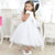 Baby Girl White Dress Bridesmaid Communion or Baptism - Dress