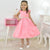 Bubblegum Pink Dress Baby Girl Birthday or Formal Party Outfit - Dress