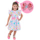 Casual Candy And Lollipp Dress + Hair Bow