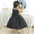 Children’s Dress Black Tule Ilusion - Prom Wedding - Dress