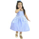 Children's Dress Blue Serenity Baby Tule Ilusion - Wedding