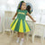 Children’s Dress Brazil Green And Yellow - Cup - Dress