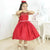 Children’s Dress Red Tule Ilusion - Prom Wedding - Dress