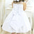 Children’s Dress White Tule Ilusion - Prom Wedding - Dress