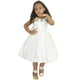 Children's Dress White Off Tule Ilusion - Prom Wedding