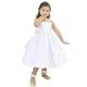 Children's Dress White Tule Ilusion - Prom Wedding