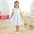 Children’s White Tulle Poá Dress: Elegance For Special Occasions - Dress