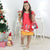 Christmas Mickey and Minnie Girl Trapeze Dress Bag and Christmas Tree - Dress