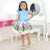 CoComelon Blue Dress Birthday Baby and Girl Clothes/Costume - Dress
