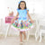CoComelon Blue Dress + Hair Bow Birthday Baby and Girl Clothes/Costume - Dress