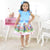 CoComelon Blue Dress + Hair Bow Birthday Baby and Girl Clothes/Costume - Dress