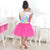 Dinosaur Dresses whit Pink Skirt Birthday Baby and Girl Tutu Clothes - Dress