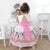Disney Princess Theme Dress + Hair Bow + Girl Petticoat Clothing Birthday - Dress