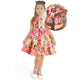 Moana Mini Diva Casual Elegant Dress + Hair Ornament