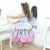 Dress Lol surprise blue and pink + Hair Bow + Girl Petticoat Clothing Birthday - Dress