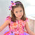 Enchanted Garden Dress with LED and Beautiful Hair Bow - Dress