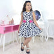 Farm Cow Print Dress For Girl and Baby, Birthday Party
